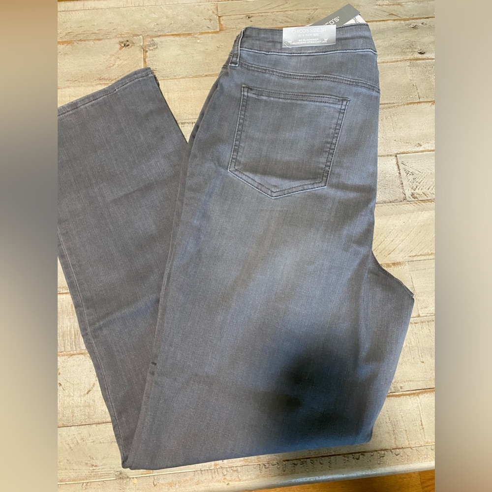 Grey Chico’s Jeans 16R